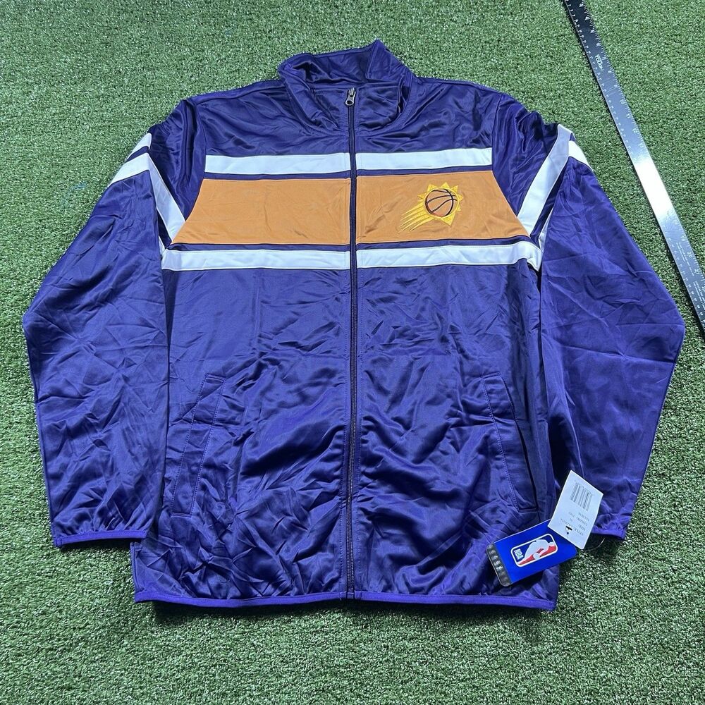 G-III Sports NBA Phoenix Suns Full-Zip Warm-Up Track Jacket Size M